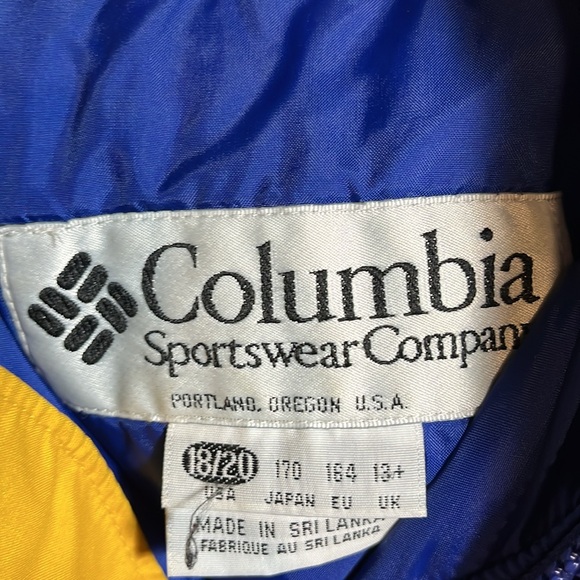 Columbia pullover snow jacket - Picture 3 of 4